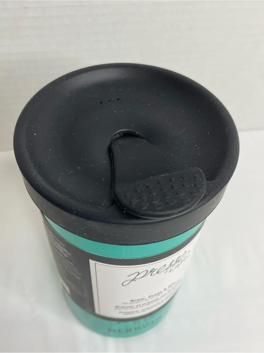 Presse by bobble Teal Travel French Press Tumbler